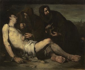 Saint Sébastien, martyr, vers 1865