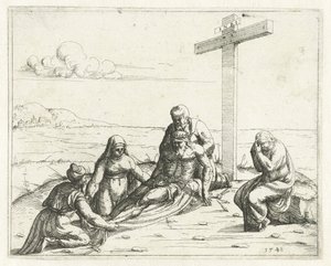 Déploration du Christ (série: Concordance Ancien et Nouveau Testament)