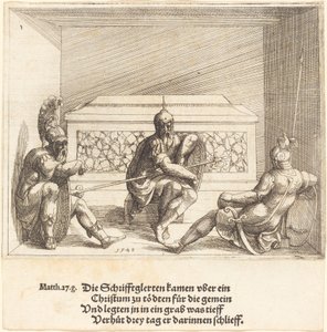 Le Christ dans le tombeau - Augustin Hirschvogel