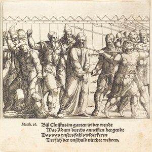 Jésus conduit à Caïphe