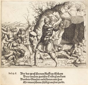 Samson Massacre les Philistins