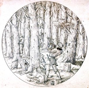 La Chasse, vers 1513-1553 - Augustin Hirschvogel