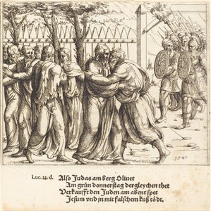 Le Baiser de Judas - Augustin Hirschvogel