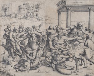 Le Massacre des Innocents - Augustin Hirschvogel