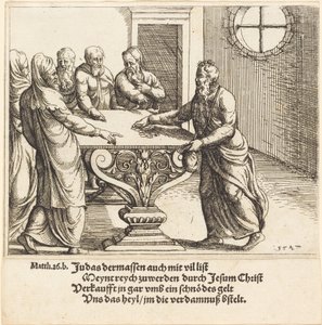 Le Paiement de Judas - Augustin Hirschvogel