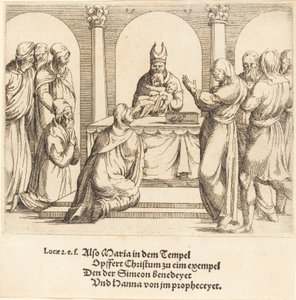 La Présentation au Temple, 1549 - Augustin Hirschvogel