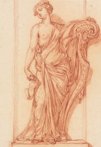 La Muse Terpsichore - Augustin Pajou