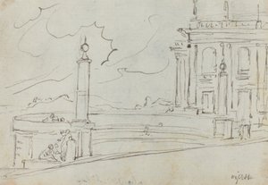 La Ripetta à Rome [verso]