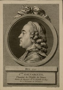 Portrait de Charles Gauzargues - Augustin Saint Aubin de
