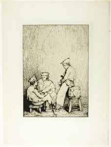 Le Menu - Augustin Théodule Ribot