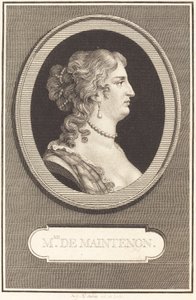 Madame de Maintenon - Augustin de Saint Aubin