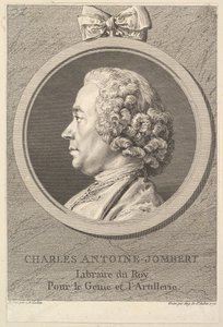 Portrait de Charles-Antoine Jombert, 1770 - Augustin de Saint Aubin