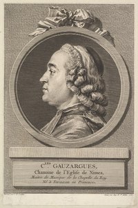 Portrait de Charles Gauzargues, 1767 - Augustin de Saint Aubin