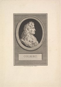 Portrait de Colbert - Augustin de Saint Aubin