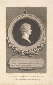 Portrait de De Larive - Augustin de Saint Aubin