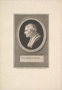 Portrait de J. J. Rousseau, 1801 - Augustin de Saint Aubin