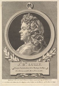 Portrait de Jean-Baptiste Lully, 1770 - Augustin de Saint Aubin
