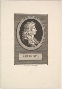 Portrait de Louis XIV, 1779 - Augustin de Saint Aubin