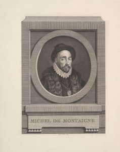 Portrait de Michel de Montaigne - Augustin de Saint Aubin