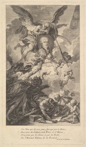 Portrait de Simon-Nicolas-Henri Linguet - Augustin de Saint Aubin