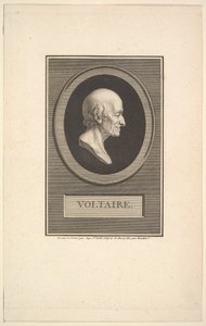 Portrait de Voltaire (1801) - Augustin de Saint Aubin