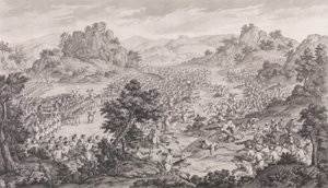 La Grande Victoire de Qurman, 1770 - Augustin de Saint Aubin