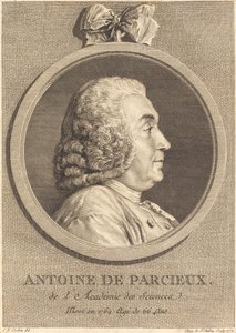 Antoine De Parcieux - Augustin de Saint Aubin after Charles Nicolas Cochin I