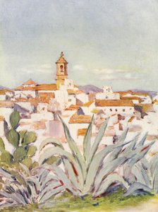 Algeciras (lithographie couleur) - Augustine Fitzgerald