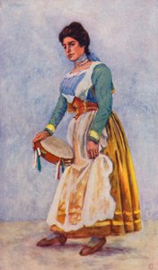 Danseur de la Tarentelle à Sorrente - Augustine Fitzgerald