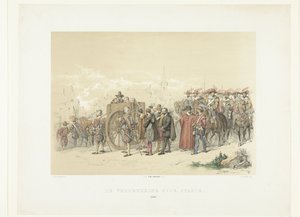 Déportation de citoyens par des soldats espagnols, 1567 - Augustinus Jacobus Bernardus Wouters