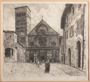 Assise, S. Rufinus - Augusto Baracchi