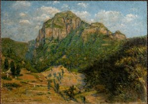 Paysage africain - Augusto Valli