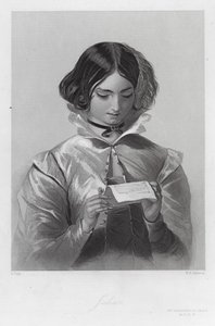 Julia, personnage des Deux Gentilshommes de Vérone (gravure) - Augustus (after) Egg