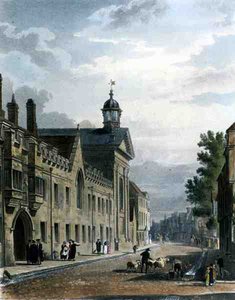 Extérieur du Pembroke College, Cambridge, de 