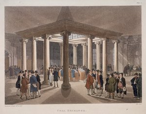 Bourse du charbon, Londres, 1808