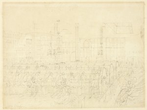 Étude pour La Poste, de Microcosm of London