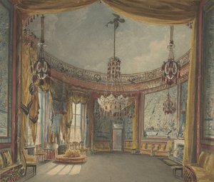 Le Salon, Pavillon de Brighton, vers 1826