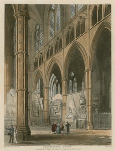 Abbaye de Westminster, Londres - Augustus Charles Pugin