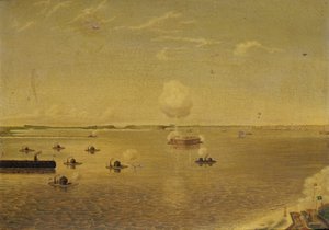 Assaut sur Fort Sumter, 7 avril 1863, c.1863 - Augustus Grinevald