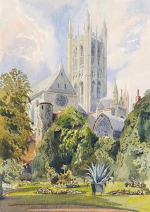 Dans le jardin du doyen, Canterbury - Augustus John Cuthbert Hare