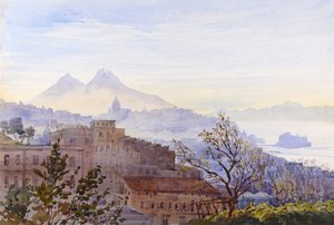 Naples depuis le Vomero - Augustus John Cuthbert Hare