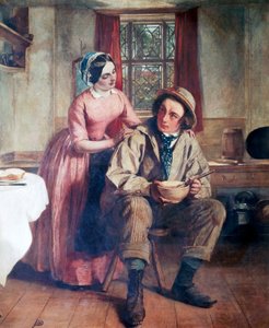Portrait de Charles Dickens - Augustus Leopold Egg