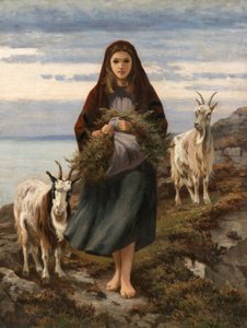 Fille de Connemara - Augustus Nicholas Burke