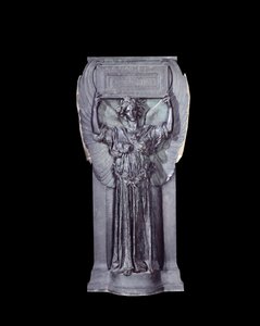 Amor caritas. Haut-relief en bronze par Augustus Saint-Gaudens (1848-1907)