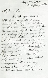 Une lettre d