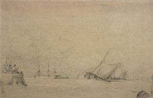 Lugger se dirigeant vers l