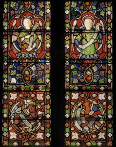 Christ entouré d