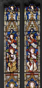 Couronnement de la Vierge (détail) - Augustus Welby Northmore Pugin