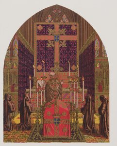 Design ecclésiastique, Le Glossaire des ornements et costumes ecclésiastiques, lithographie par H.C. Maguire, 1844 - Augustus Welby Northmore Pugin