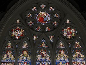 Jérusalem céleste (détail) - Augustus Welby Northmore Pugin